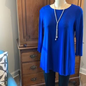Eileen Fisher royal blue tunic